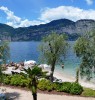 Garden and beach  in Brenzone sul Garda
