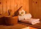 Finnish sauna of the Hotel Eden